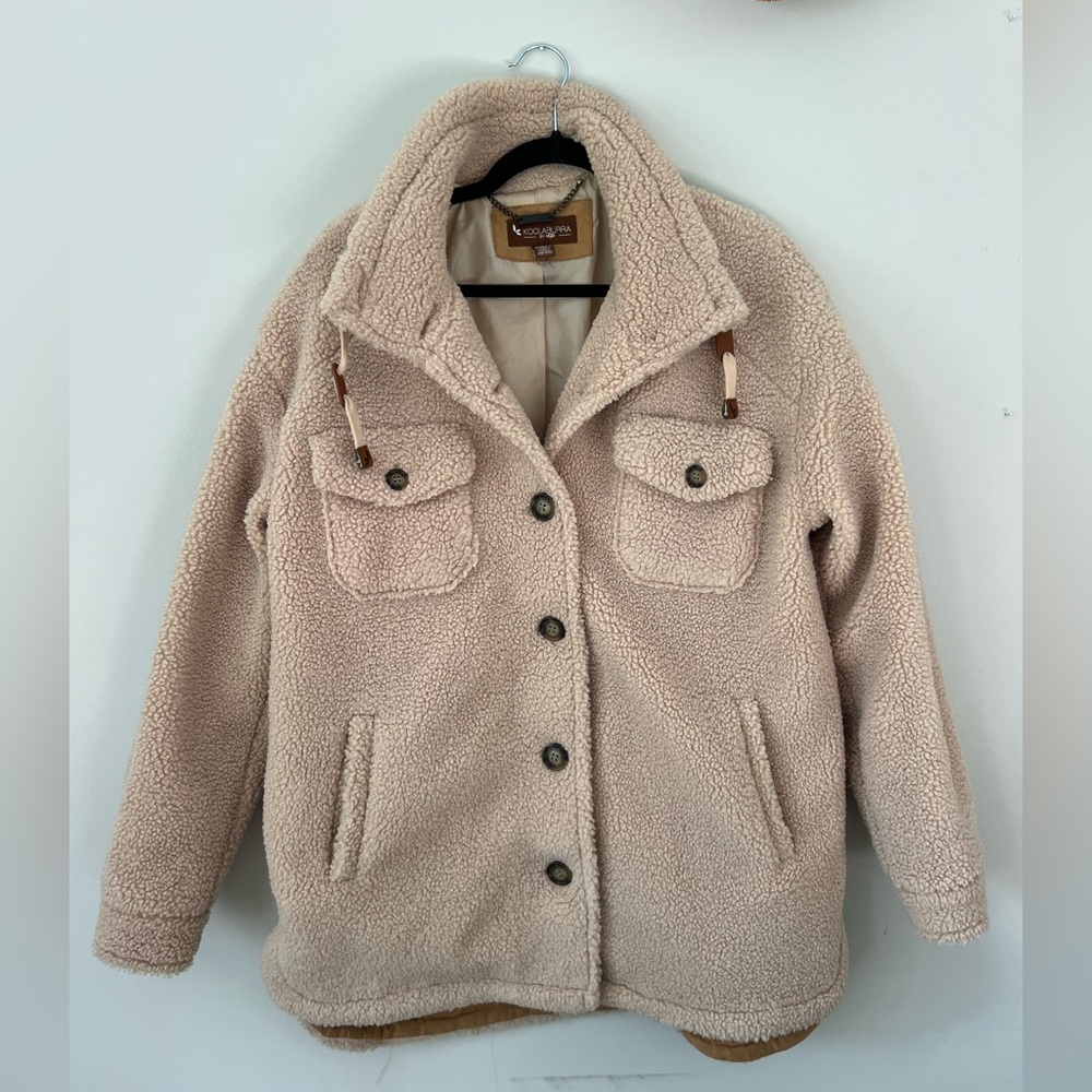 Koolaburra Ugg Tan Sherpa Teddy Jacket Small